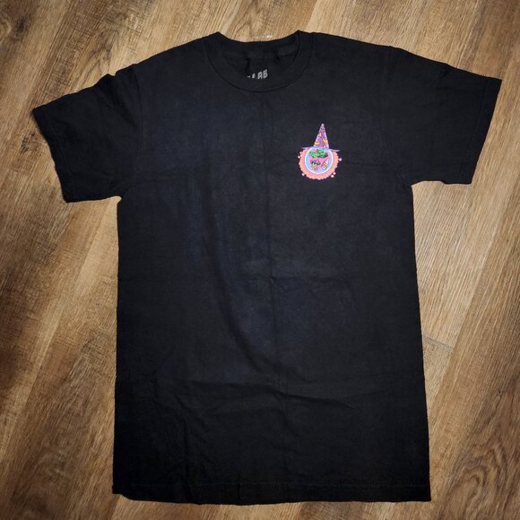 🧙♂️Zumiez🪄 A.Lab Mystical Wizard Money Graphic Tee S- BLACK - Picture 2 of 3